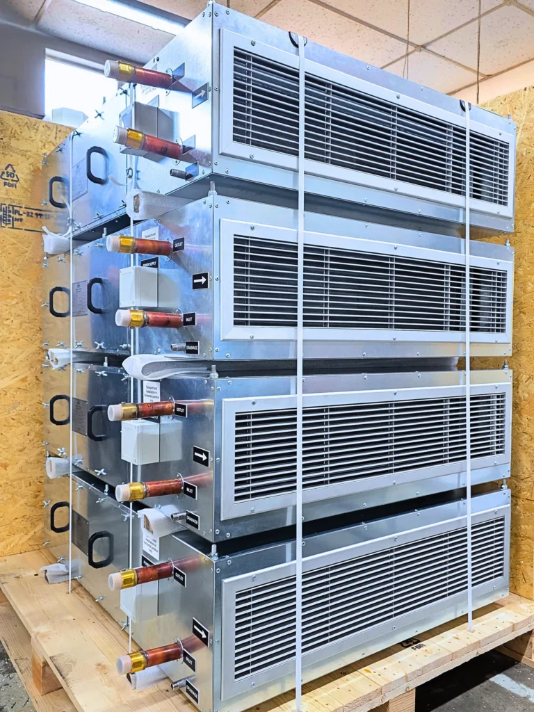 Ceiling-mounted SFCU-CW fan coil units supplied by Sedina HVAC Ceiling-mounted SFCU-CW fan coil units supplied by Sedina HVAC
