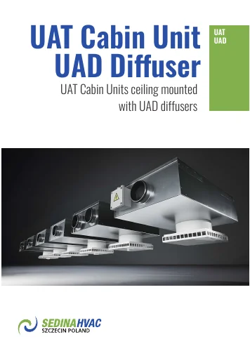 UAT Cabin Unit and UAD Diffuser catalogue cover