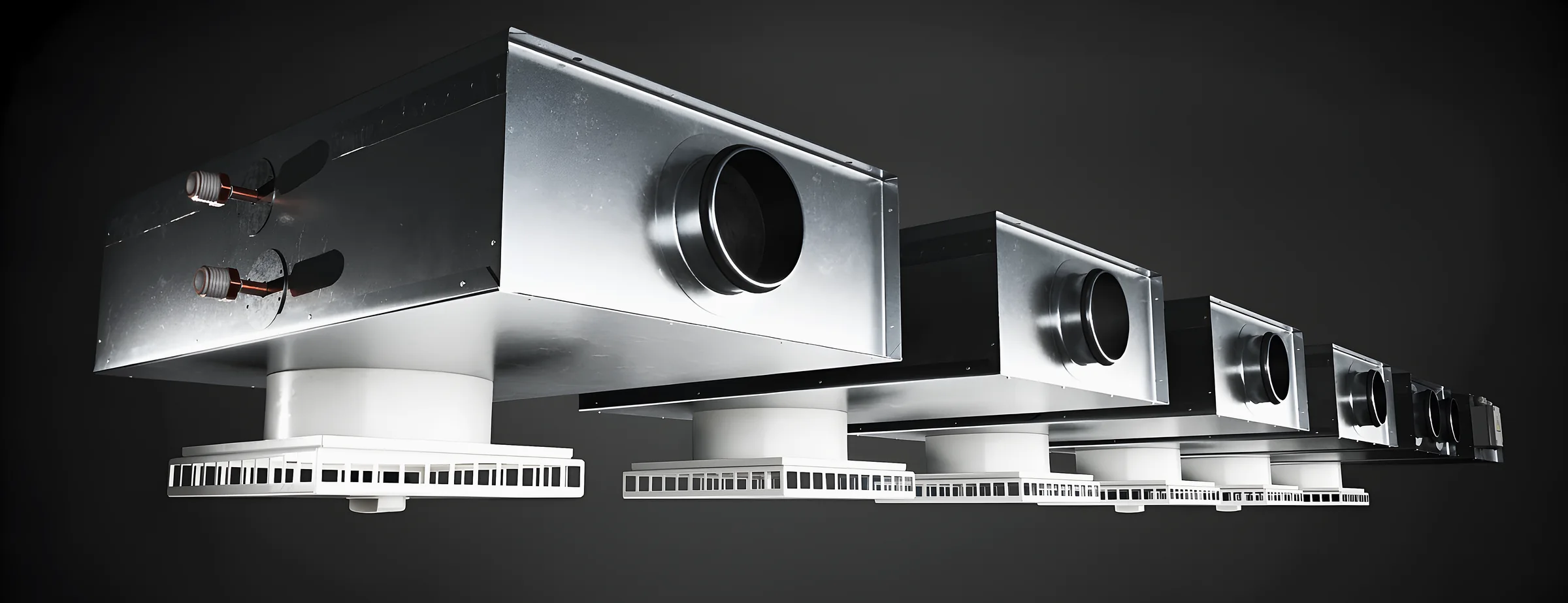 Sedina UAT Cabin Unit range with UAD diffusers
